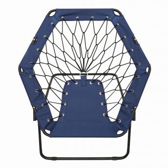 Складное кресло CHILL OUT, черный, синий NTEU7-95389