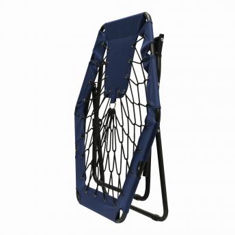 Складное кресло CHILL OUT, черный, синий NTEU7-95389