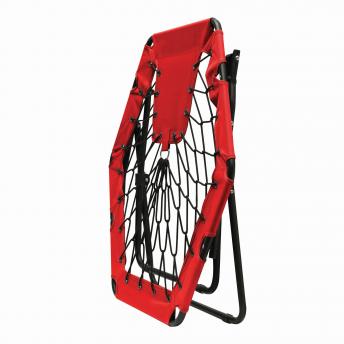 Портативное эластичное кресло CHILL OUT, черный, красный NTEU7-95390