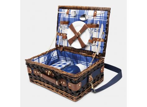 Корзина для пикника CENTRAL PARK, синий, белый NTEU7-94506