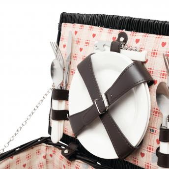 Корзина для пикника SUNSET PARK, темно-коричневый NTEU7-94515