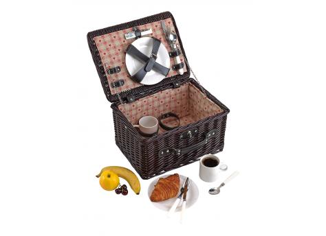 Корзина для пикника SUNSET PARK, темно-коричневый NTEU7-94515