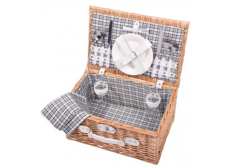 Корзина для пикника KINGS PARK, коричневая NTEU7-165853