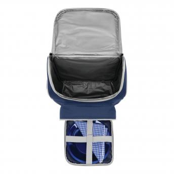 Рюкзак для пикника OUTSIDE на 2 персоны, синий, серый NTEU7-94518