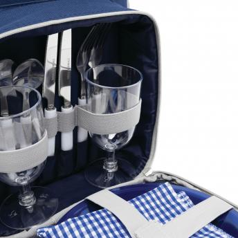 Рюкзак для пикника OUTSIDE на 2 персоны, синий, серый NTEU7-94518