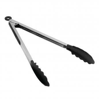 Щипцы для гриля из нержавеющей стали GRIP, черный, серебристый NTEU7-94527