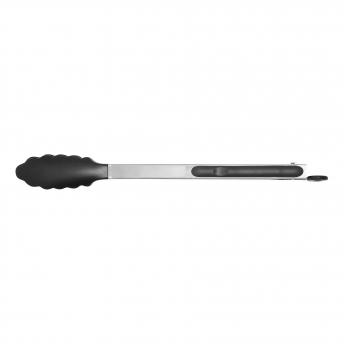 Щипцы для гриля из нержавеющей стали GRIP, черный, серебристый NTEU7-94527