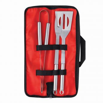 Набор для барбекю SMOKY, черный, красный NTEU7-94531