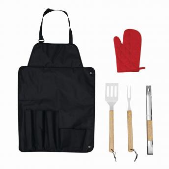 Фартук с набором для барбекю GREAT BBQ NTEU7-165914