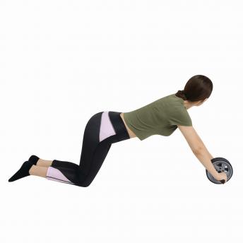 Тренажер для пресса SPORT WHEEL, черный, серый NTEU7-165915