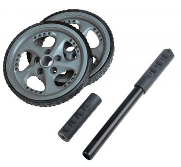 Тренажер для пресса SPORT WHEEL, черный, серый NTEU7-165915
