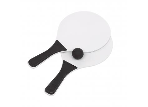 Набор пляжных мячей SUMMER FEELING, черный, белый NTEU7-93591