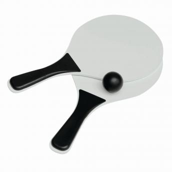 Набор пляжных мячей SUMMER FEELING, черный, белый NTEU7-93591