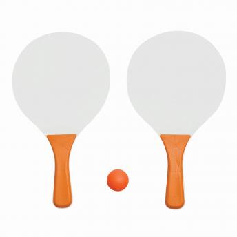 Набор пляжных мячей SUMMER FEELING, оранжевый, белый NTEU7-93594