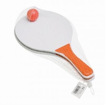 Набор пляжных мячей SUMMER FEELING, оранжевый, белый NTEU7-93594