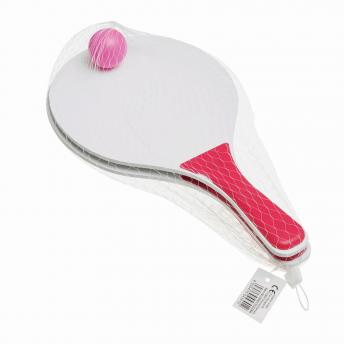 Ракетки SUMMER FEELING, розовый, белый NTEU7-93595