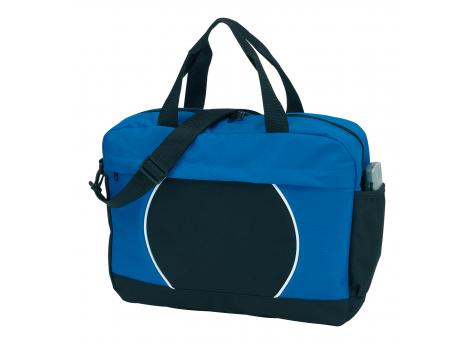 Сумка для документов PI, черный, королевский синий NTEU7-94643