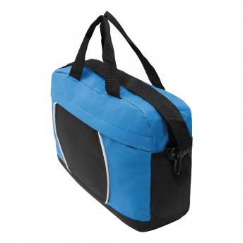 Сумка для документов PI, черный, королевский синий NTEU7-94643