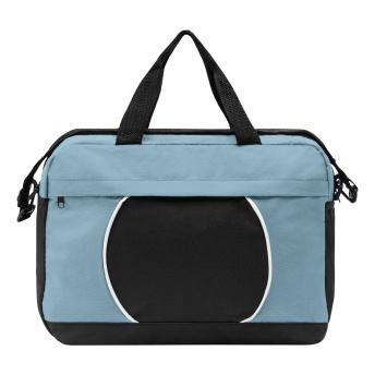 Элегантная сумка для документов PI, черная, голубая NTEU7-94646