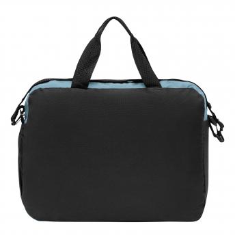 Элегантная сумка для документов PI, черная, голубая NTEU7-94646