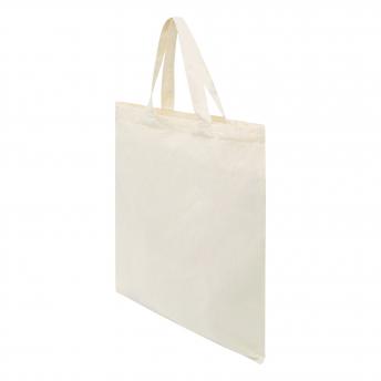 Хлопковая сумка PURE с короткими ручками, бежевая NTEU7-93049