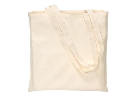 Хлопковая сумка PURE с длинными ручками, бежевая NTEU7-93051