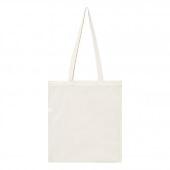 Хлопковая сумка PURE с длинными ручками, бежевая NTEU7-93051