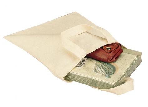 Маленькая хлопковая сумка LITTLE, бежевая NTEU7-93052