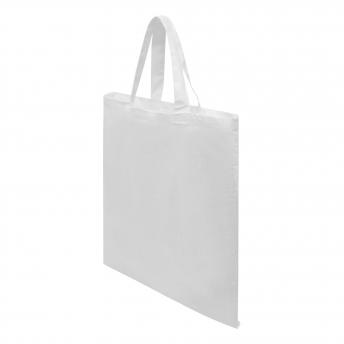 Хлопковая сумка PURE с короткими ручками, белая NTEU7-93061