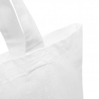 Хлопковая сумка PURE с короткими ручками, белая NTEU7-93061