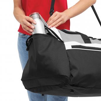 Спортивная сумка NARVIK, черная, серая, белая NTEU7-94694
