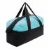 Спортивная сумка FITNESS, черная, бирюзовая NTEU7-93083