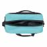 Спортивная сумка FITNESS, черная, бирюзовая NTEU7-93083