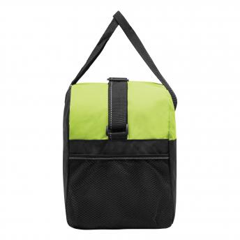 Спортивная сумка FITNESS, черная, светло-зеленая NTEU7-93084