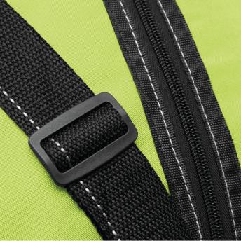 Спортивная сумка FITNESS, черная, светло-зеленая NTEU7-93084