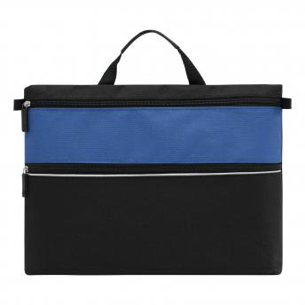 Сумка для документов FILE, черная, синяя NTEU7-93091