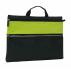 Сумка для документов FILE, черная, светло-зеленая NTEU7-93096