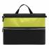 Сумка для документов FILE, черная, светло-зеленая NTEU7-93096
