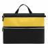 Сумка для документов FILE, черная, желтая NTEU7-93097