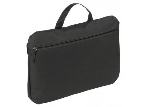 Сумка для документов РЕКОРД, черная NTEU7-93102