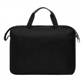 Сумка для документов BRISTOL, черная, синяя NTEU7-93105