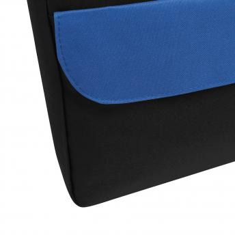 Сумка для документов BRISTOL, черная, синяя NTEU7-93105