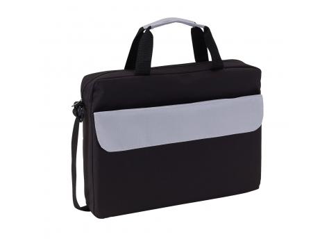 Сумка для документов BRISTOL, черная, серая NTEU7-93108