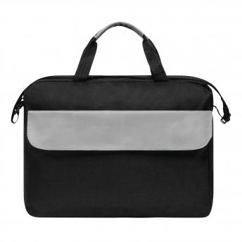Сумка для документов BRISTOL, черная, серая NTEU7-93108