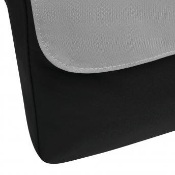 Сумка для документов BRISTOL, черная, серая NTEU7-93108