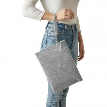 Сумка для документов WORKSHOP, серого цвета NTEU7-537907