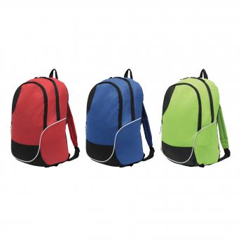 Рюкзак CURVE, черный, красный NTEU7-93650