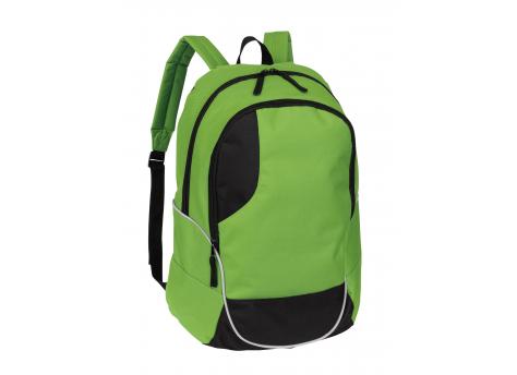 Рюкзак CURVE, черный, светло-зеленый NTEU7-93651