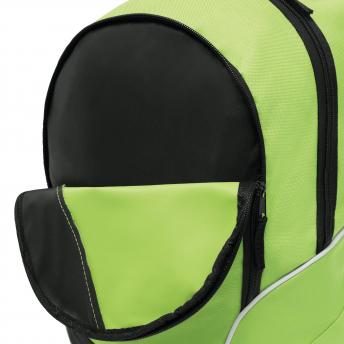 Рюкзак CURVE, черный, светло-зеленый NTEU7-93651