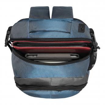 Рюкзак HIGH-CLASS, синий, серый NTEU7-94727